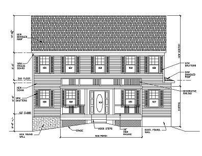 Design Services - Haddonfield, New Jersey new remodeling proposed addition
